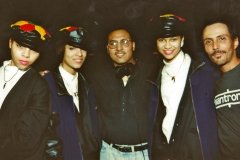 Late-80s-w_Motown-RB-group-the-Good-Girls-and-my-dj-mentor-the-late-DJ-Bob-Fonfrias-at-Laces-Roller-Rink